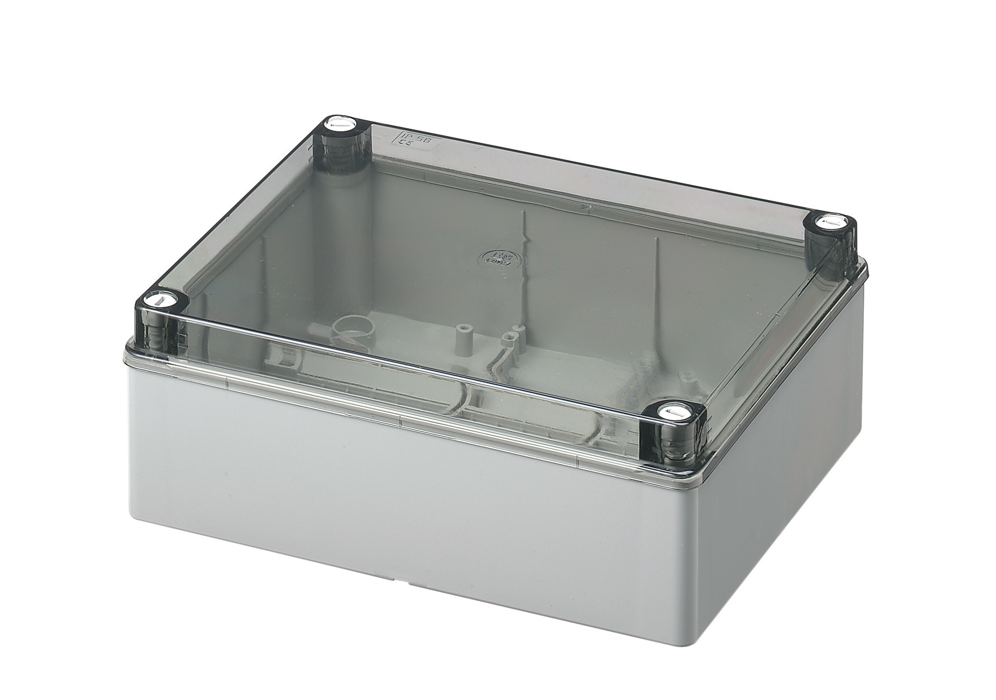 Elettrocanali EC420C7 Smooth sided box IP56 with transparent lid 240mm x 190mm x 90mm 1